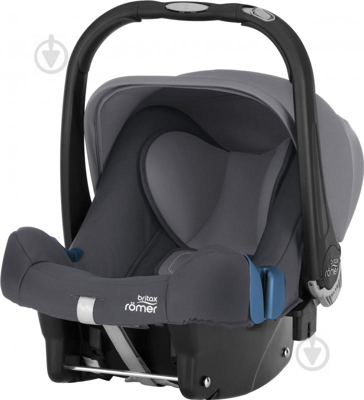 Автокрісло Britax-Romer Baby-Safe Plus II темно-сірий storm gray 2000030769 - фото 1