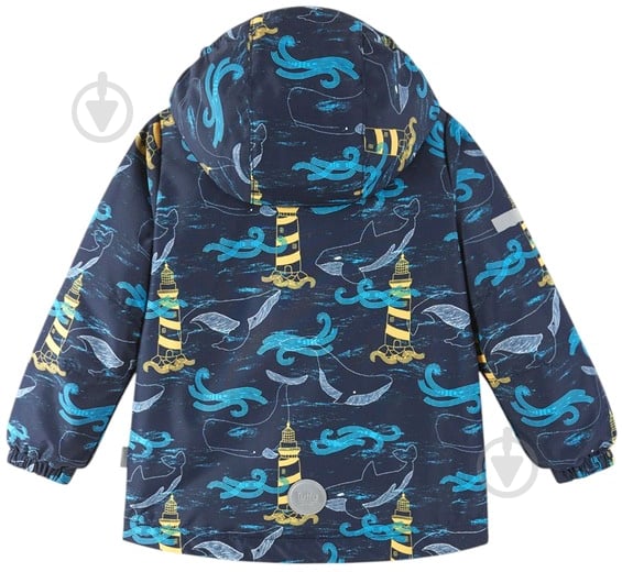 Куртка детская для мальчиков Reima Uoti р.134 темно-синий 6100018B-6986 - фото 2
