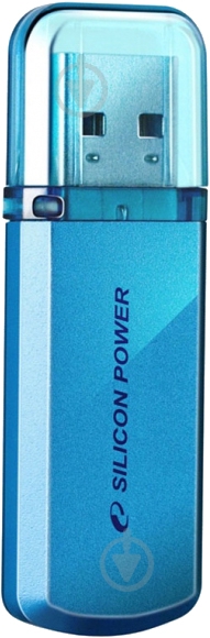 Флеш-память USB Silicon Power Helios 101 32 ГБ USB 2.0 blue (SP032GBUF2101V1B) - фото 1