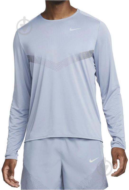 Футболка Nike Run Division Rise 365 DD6021-493 р.XL блакитний - фото 3