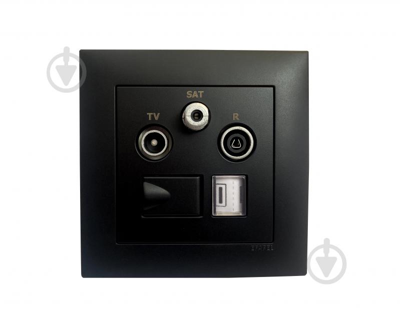 Efapel Logus черный 21544 TPM - фото 1