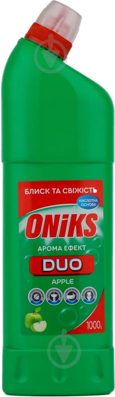 Средство ONIKS Сантри -Гель Яблоко 1 л - фото 1