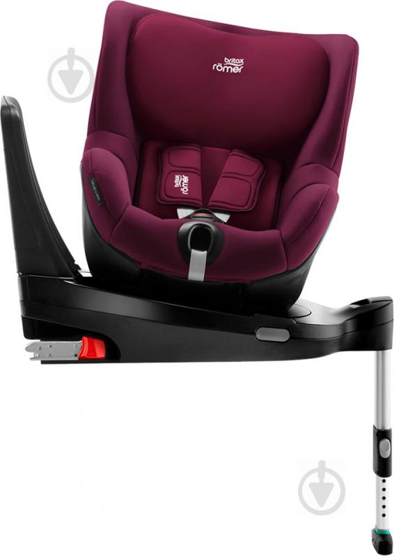 Автокресло Britax-Romer Dualfix i-SIZE бордовый burgundy red 2000030772 - фото 2