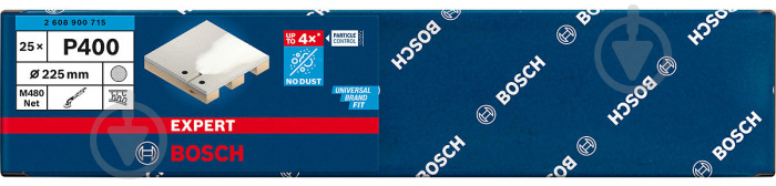 Круг шліфувальний Bosch Expert M480 225 мм 25 шт. 2608900715 - фото 2