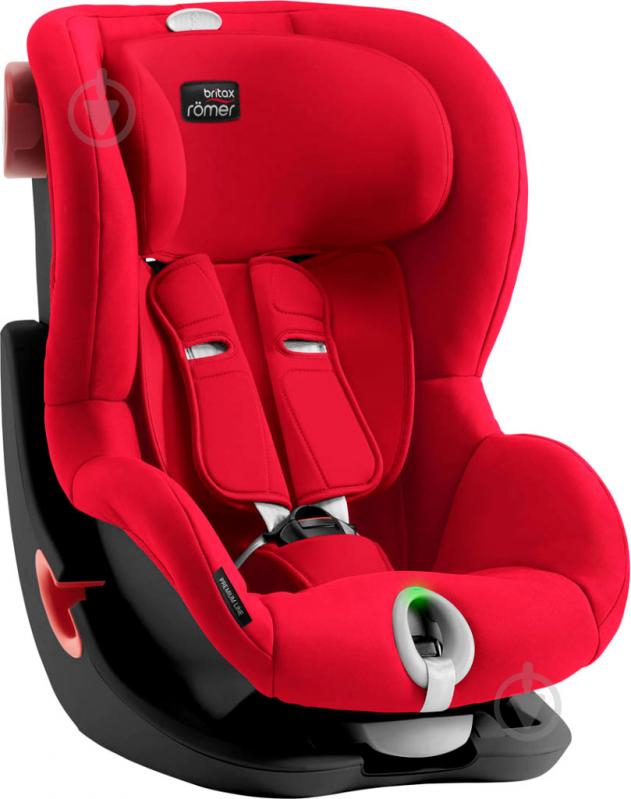 Автокресло Britax-Romer King II BLACK SERIES красный fire red 2000030811 - фото 1