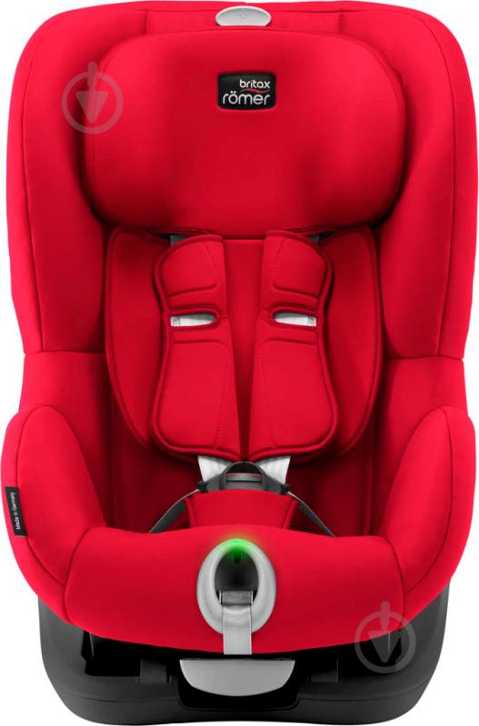 Автокресло Britax-Romer King II BLACK SERIES красный fire red 2000030811 - фото 2