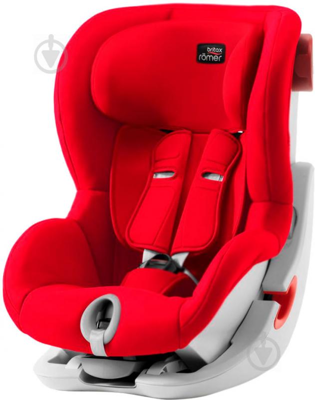 Автокрісло Britax-Romer King II червоний fire red 2000030810 - фото 4