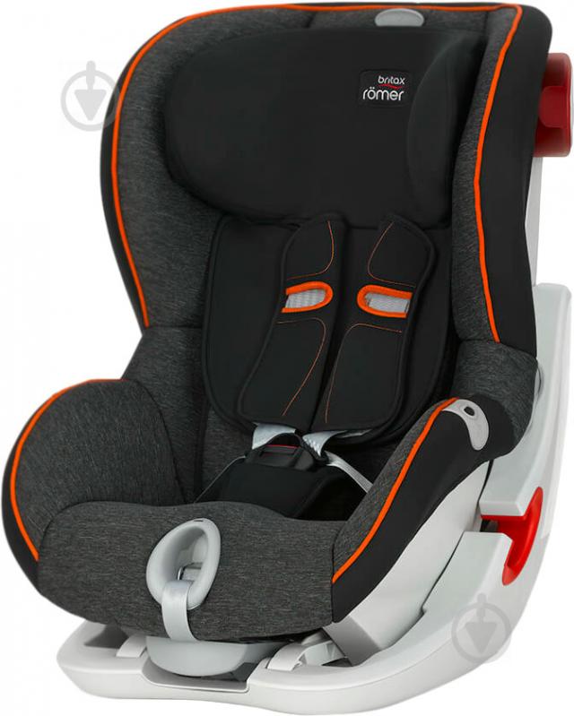 Автокресло Britax-Romer King II LS черный black marble 2000022567 - фото 1