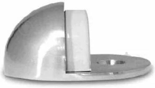 Стопор дверной Apecs DS-0002 никель - фото 1