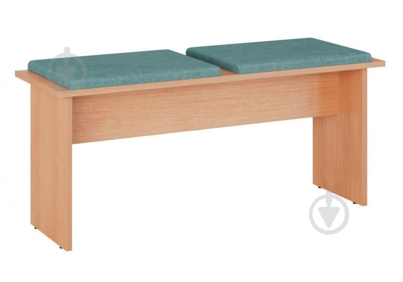 Табурет Компанит Т-8 балатон аква / бук - фото 1