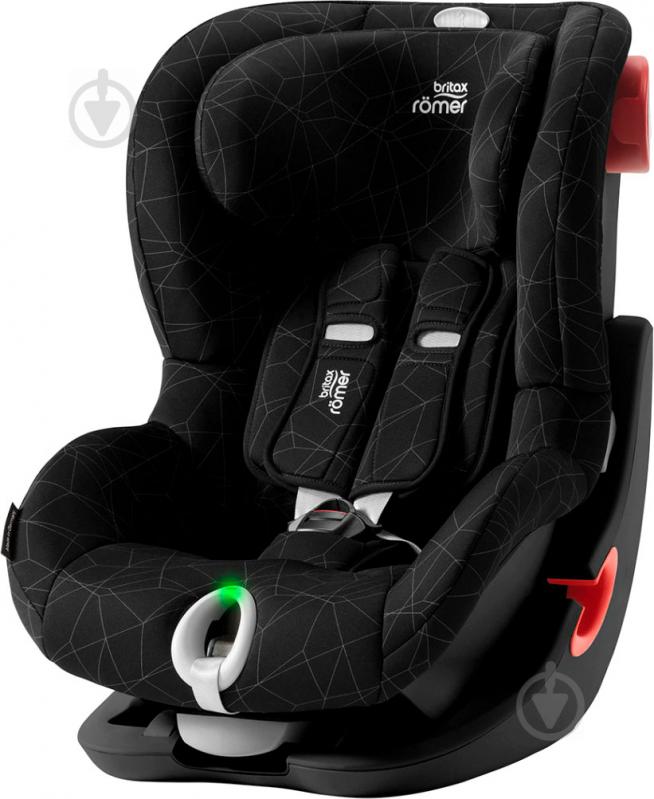 Автокресло Britax-Romer King II LS BLACK SERIES черный crystal black 2000030808 - фото 1