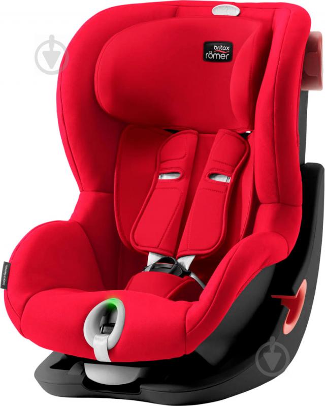 Автокресло Britax-Romer King II LS BLACK SERIES красный fire red 2000030802 - фото 1