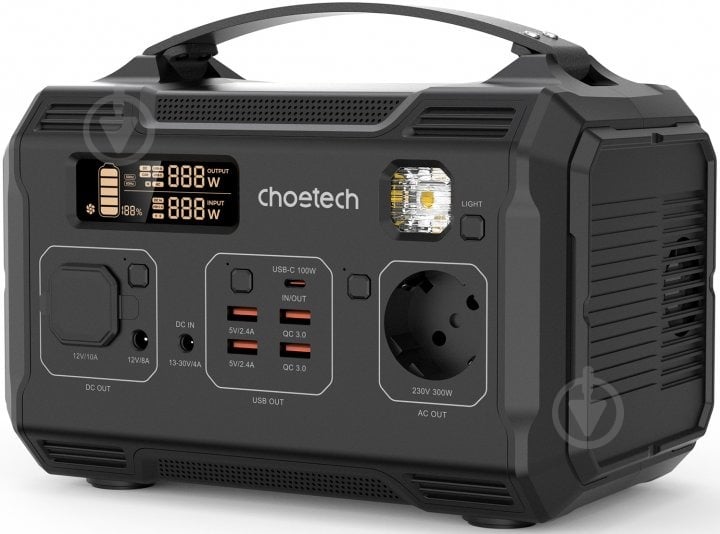 Зарядная станция Choetech 300W Portable Power Station (BS002-V2) - фото 3