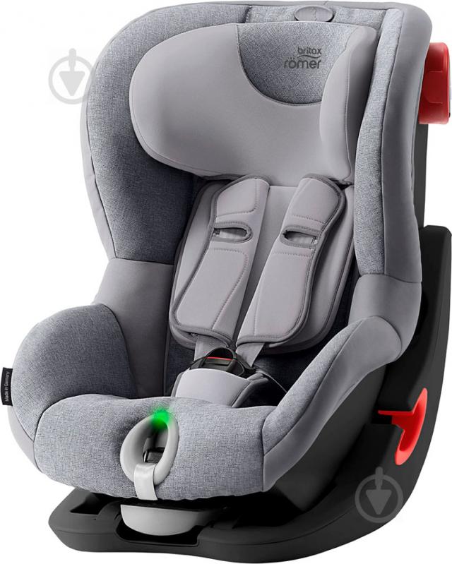 Автокресло Britax-Romer King II LS BLACK SERIES серый grey marble 2000030806 - фото 1