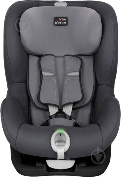 Автокресло Britax-Romer King II LS BLACK SERIES темно-серый storm gray 2000025255 - фото 2