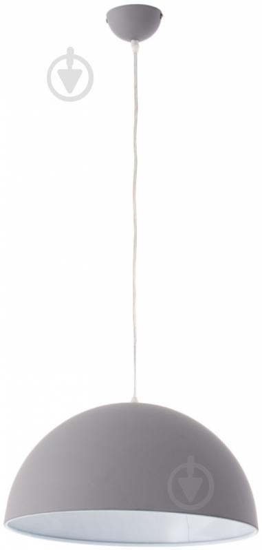 Подвес Accento lighting FARO 1x60 Вт E27 матовый серый ALDW-MD40286-GRALDW-MD40286-WH - фото 1