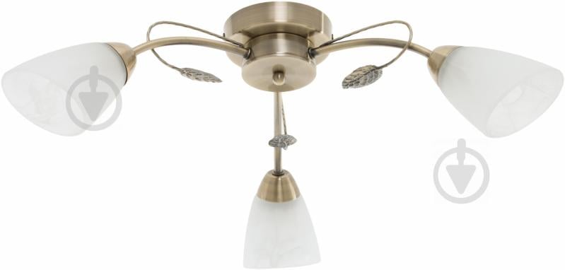 Люстра потолочная Accento lighting VITO 3xE14 античная латунь ALHu-HKC31239/3 - фото 1