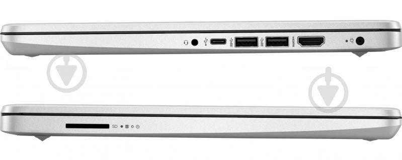 Ноутбук HP 14s-dq5018ua 14" (B09ZWEA) silver - фото 5