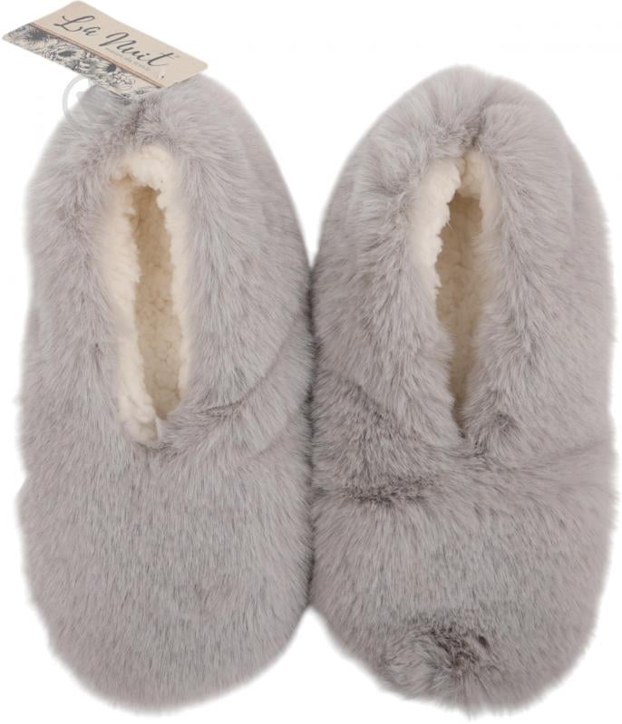 Взуття домашнє La Nuit Milo р.36/37 сірий - фото 1 Взуття домашнє La Nuit Milo р.36/37 сірий - фото 1