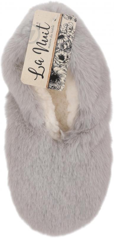 Взуття домашнє La Nuit Milo р.36/37 сірий - фото 2 Взуття домашнє La Nuit Milo р.36/37 сірий - фото 2