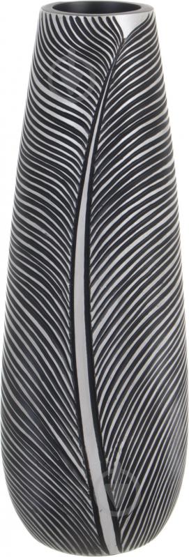 Ваза полирезиновая Дарк 16х16х46 см 46 см серая ZSC1925-18-0428 - фото 2 Ваза полирезиновая Дарк 16х16х46 см 46 см серая ZSC1925-18-0428 - фото 2