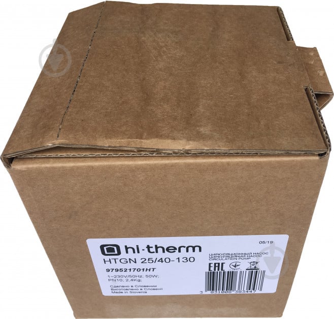 Циркуляційний насос Hi-Therm HTGN 25/40-130 - фото 7