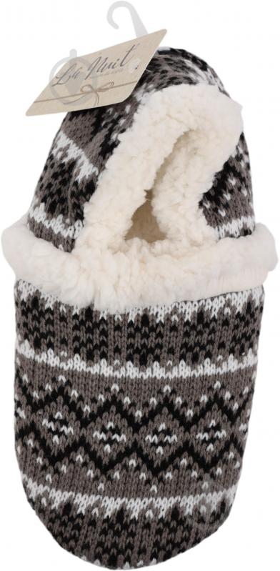 Обувь домашняя La Nuit Basic Крисс р.41/42 светло-серый - фото 2 Обувь домашняя La Nuit Basic Крисс р.41/42 светло-серый - фото 2