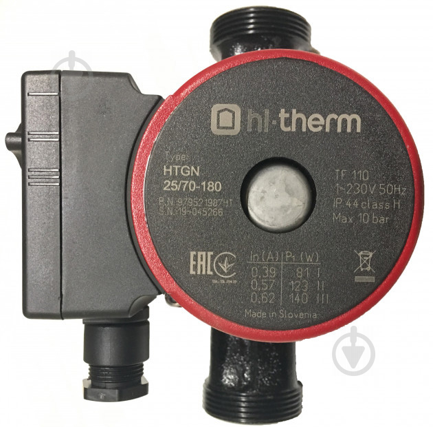 Циркуляционный насос Hi-Therm HTGN 25/70-180 - фото 1