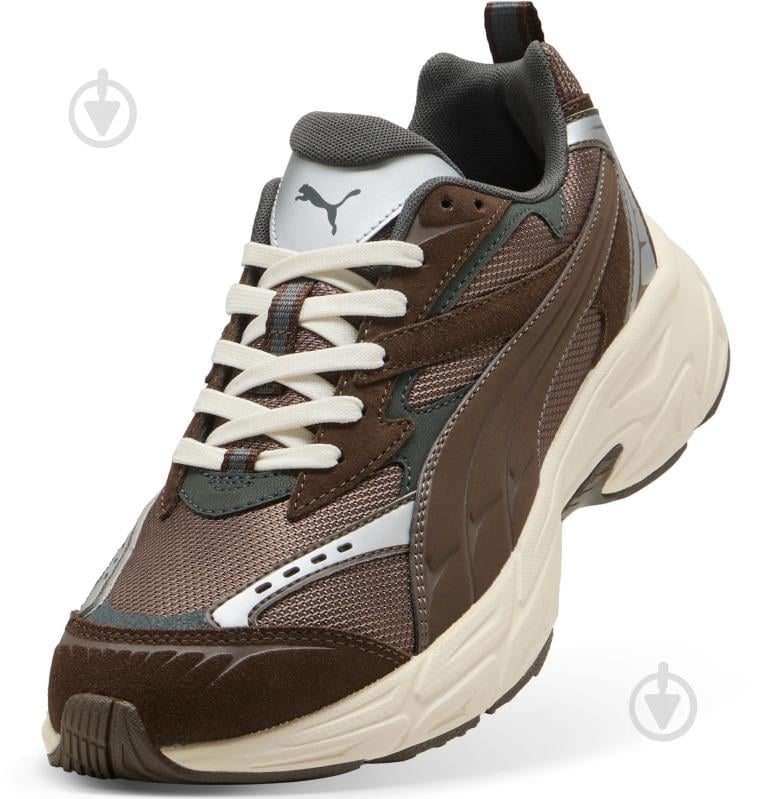 Кросівки чоловічі Puma PUMA MORPHIC RETRO 40330401 р.44,5 коричневі - фото 5 Кросівки чоловічі Puma PUMA MORPHIC RETRO 40330401 р.44,5 коричневі - фото 5