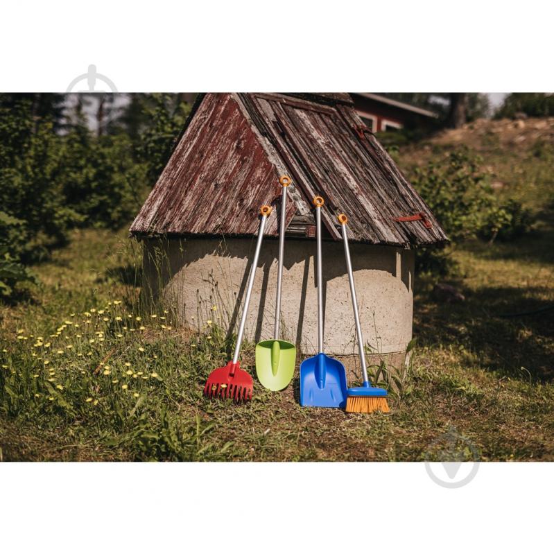 Лопата Fiskars дитяча совкова MyFirst 1001421 - фото 10