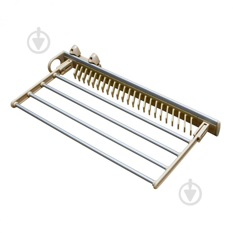 Тримач Lemax R-24 для штанів 450x215x81 мм хром - фото 1