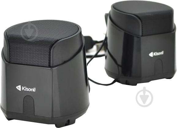 Акустическая система Kisonli K500/23410 2.0 black - фото 1 Акустическая система Kisonli K500/23410 2.0 black - фото 1