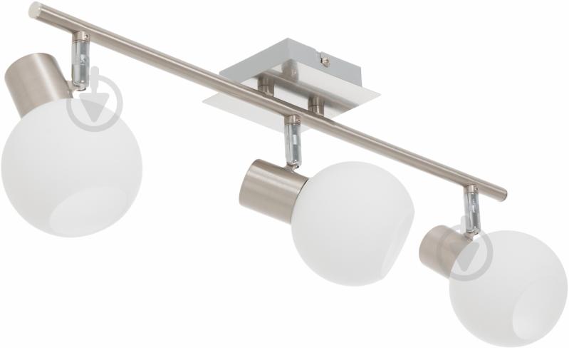 Спот Accento lighting 3x40 Вт E14 сатин ALIN-Polina-3 - фото 1