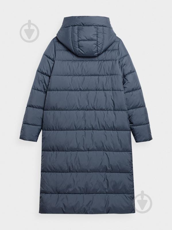 Пуховик женский 4F H4Z22-KUDP018 р.S синий - фото 2 Пуховик женский 4F H4Z22-KUDP018 р.S синий - фото 2