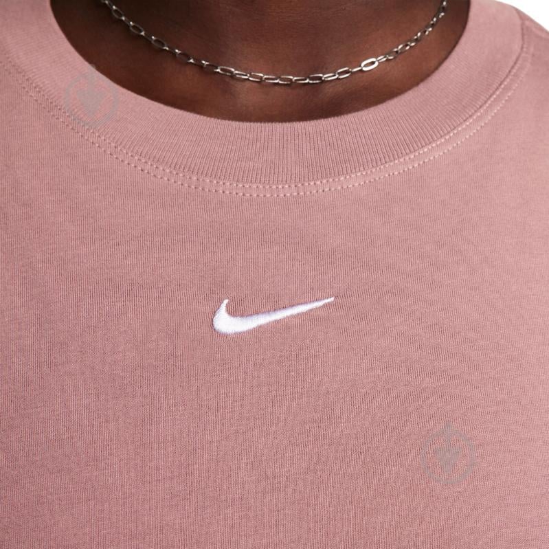 Футболка Nike W NSW TEE ESSNTL LBR FD4149-208 р.M коричневый - фото 4