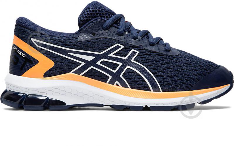 Кроссовки для мальчиков Asics GT-1000 9 GS 1014A150-001 р.39 синие - фото 1