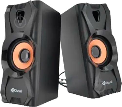 Акустика Kisonli U-9003/23412 2.0 black - фото 1 Акустика Kisonli U-9003/23412 2.0 black - фото 1