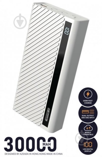 Повербанк Proda PD-P106 30000 mAh white (PD-P106-WH) - фото 3