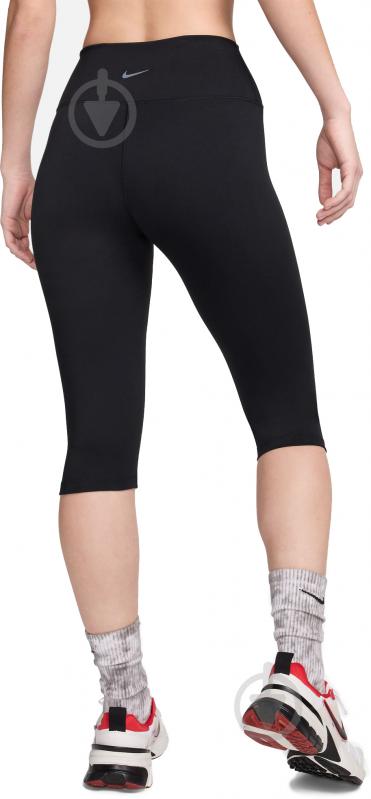 Лосины Nike W NK DF ONE HR CAPRI TIGHT FN3239-010 р.S черный - фото 2