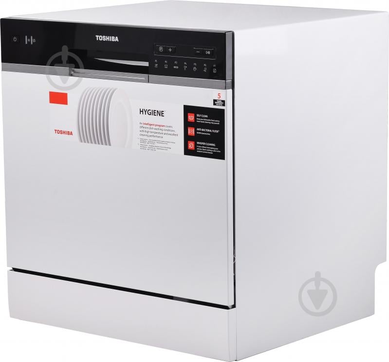 Посудомийна машина TOSHIBA DW-08T1CIS(W)-UA - фото 2