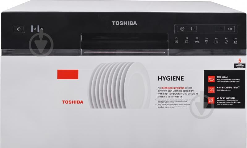 Посудомийна машина TOSHIBA DW-08T1CIS(W)-UA - фото 6