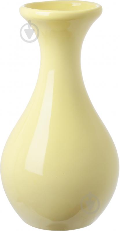 Ваза керамическая Eterna CN 103-14 Y 14 см желтая CN 103-14 Y - фото 1