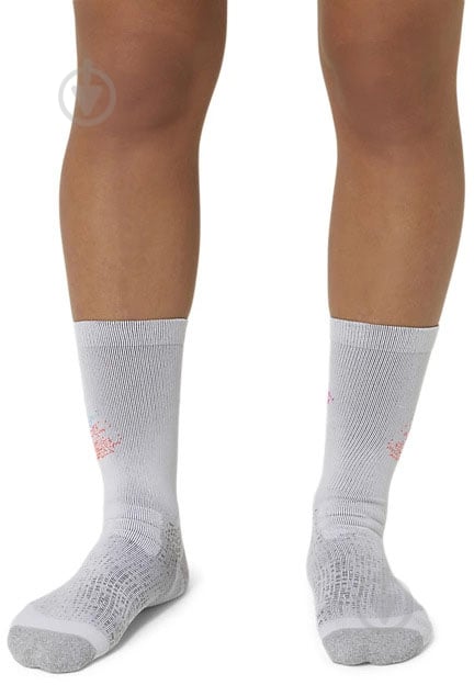 Носки Asics ROAD+ RUN CREW SOCK 3013A932-960 р.39-42 белый - фото 1