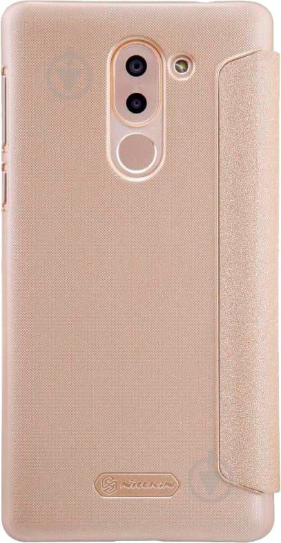 Чехол-книжка NILLKIN Spark series для Huawei Honor 6X/GR5 (2017) gold (6328383) - фото 5