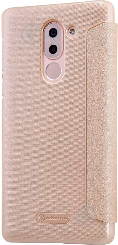 Чехол-книжка NILLKIN Spark series для Huawei Honor 6X/GR5 (2017) gold (6328383) - фото 4