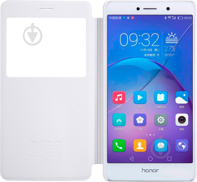 Чохол-книжка NILLKIN Spark series для Huawei Honor 6X/GR5 (2017) white (6328384) - фото 6