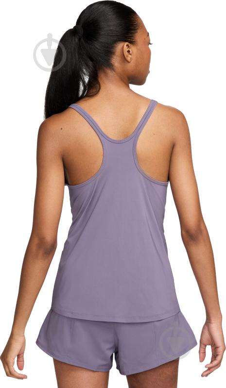 Майка Nike W NK ONE CLASSIC DF STRPY TANK FN2795-509 р.S фиолетовый - фото 2