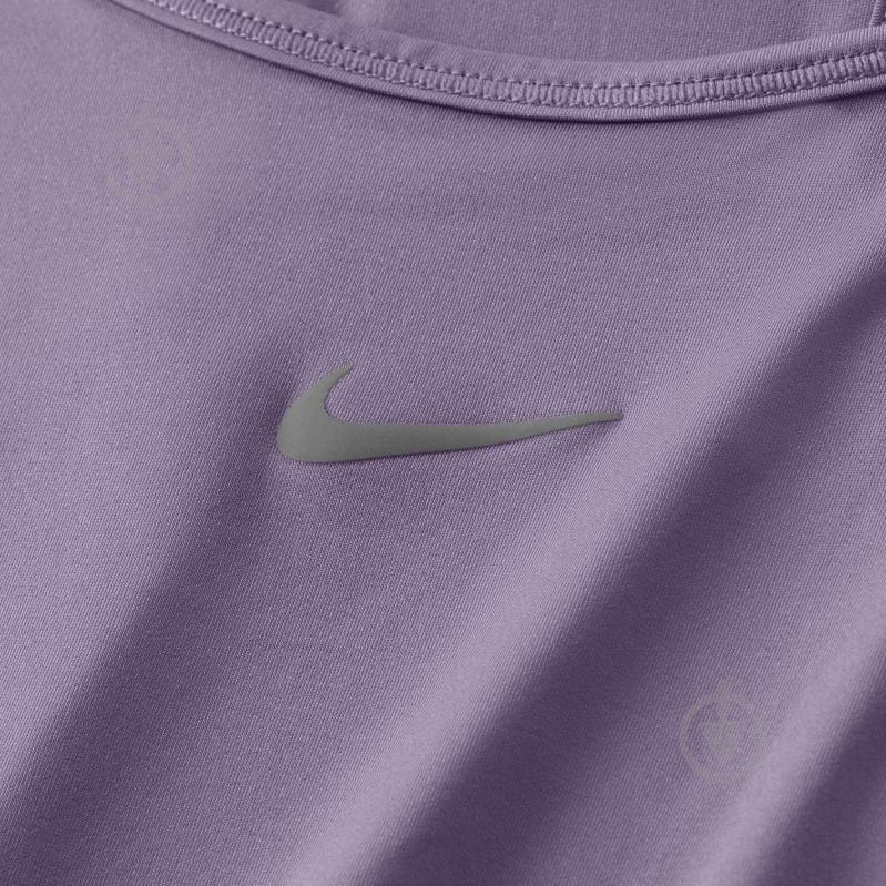 Майка Nike W NK ONE CLASSIC DF STRPY TANK FN2795-509 р.S фиолетовый - фото 4