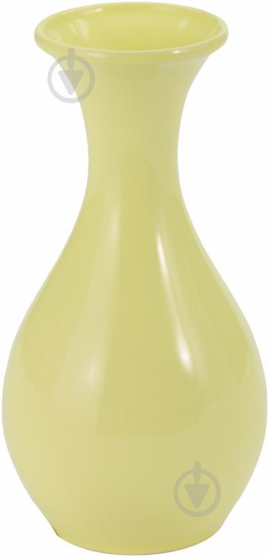 Ваза керамическая Eterna CN 103-19 Y 19 см желтая CN 103-19 Y - фото 1