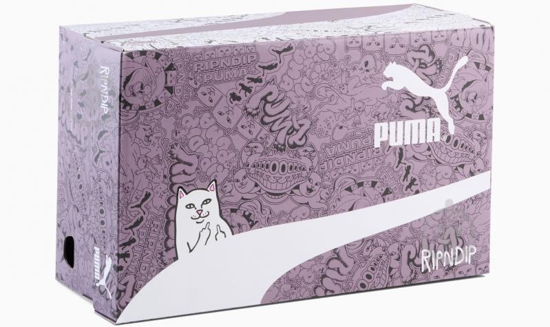 Кроссовки мужские Puma Suede XL RIPNDIP 40365101 р.46 серые - фото 9 Кроссовки мужские Puma Suede XL RIPNDIP 40365101 р.46 серые - фото 9